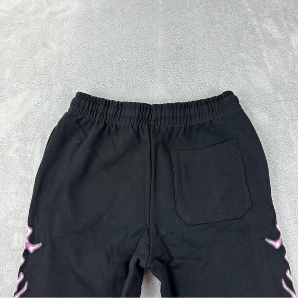 Vlone x Never Broke Again Black 100% Cotton Sweatpants Made in USA Men's Size S - Picture 8 of 10